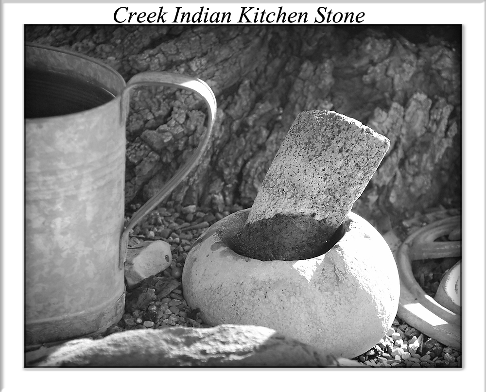 Creek Indian Kirchen Stone